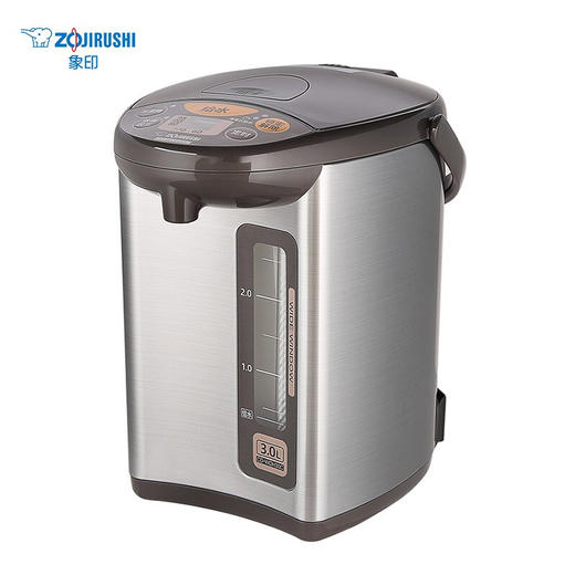 象印（ZO JIRUSHI）电水壶五段控温微电脑可定时 家用办公3L容量 CD-WDH30C-HM(灰色) 商品图6