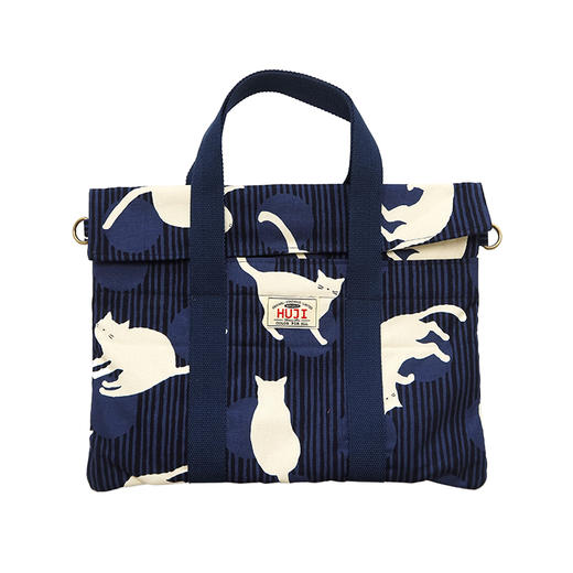 HUJI祤集电脑包插画剪影猫 商品图1
