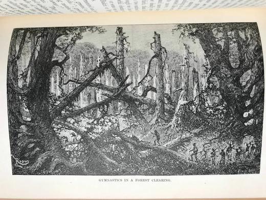 1890年 亨利·莫顿·斯坦利《最黑暗的非洲》（全2卷） 152幅木版画插图与地图 真皮精装大32开 商品图6