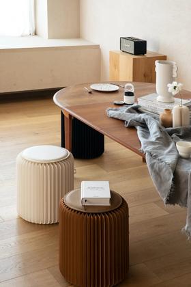 温柔氛围感创意矮凳~