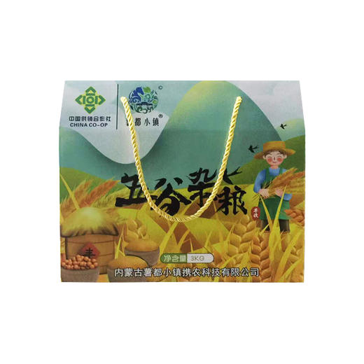 【薯都小镇·五谷杂粮礼盒+藜麦米礼盒】内含：商都县五谷杂粮3KG+藜麦米400g*8袋 商品图3