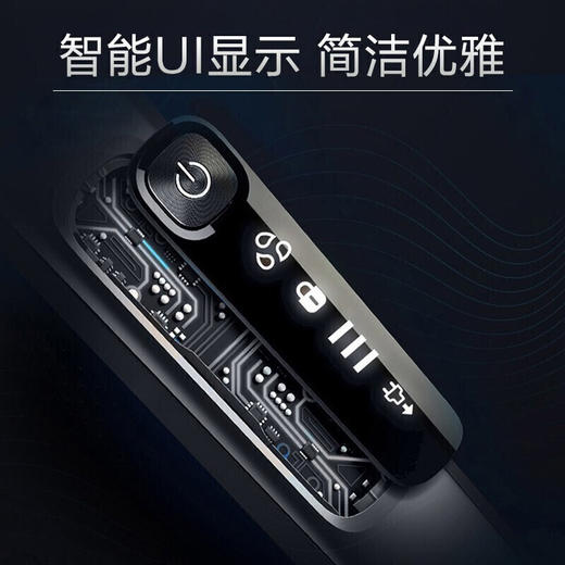 飞利浦（PHILIPS）剃须刀电动刮胡刀 干湿双剃三刀头男士剃胡刀胡须刀送男友礼物 S5536/09 商品图1