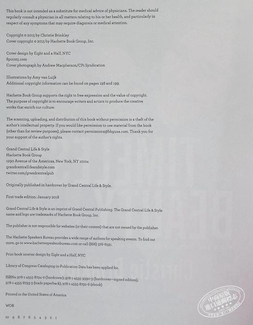 【中商原版】超模 克里斯蒂布林克利 永恒之美Time less Beauty英文原版 Christie Brinkley 摄影 传记 模特 商品图4