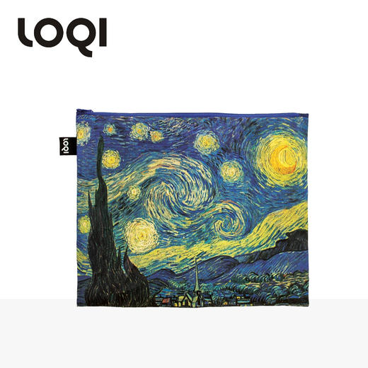 LOQI梵高名画收纳套袋大中小分类整理洗漱袋旅行分装拉链化妆包 商品图2