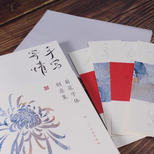手写寄情 菊花字体创意集 零雨其蒙蒙艺术字体设计临摹素材成人练字帖女生字体漂亮钢笔临摹描红手写体练字帖硬笔书法练字本 商品图3