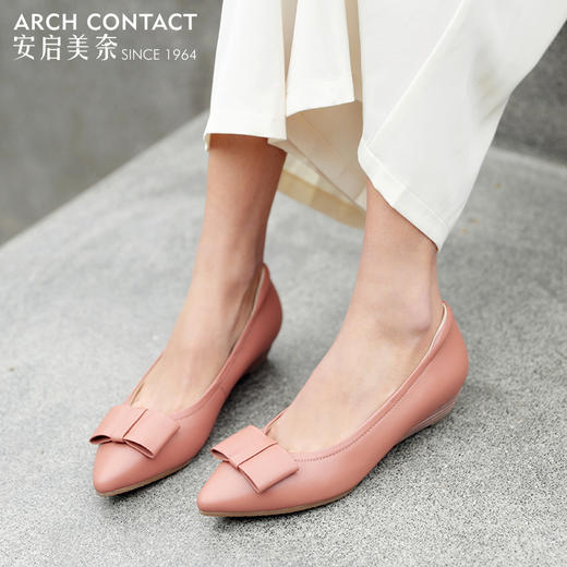 ARCHCONTACT安启美奈舒适简约轻便新款秋季单鞋 商品图7