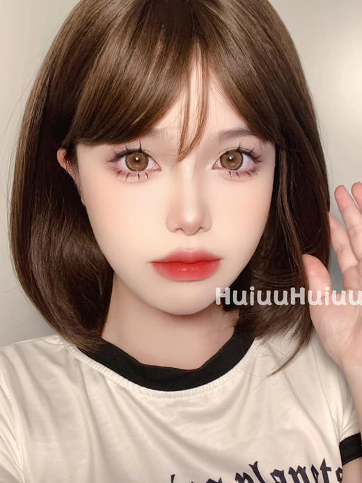 【大直径】Agenscolor-波斯菊棕14.5mm【年抛 0-1000度 含525/575】 商品图2