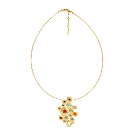 北京仓｜Joidart-Favorita-多色 珐琅 项链（大号）［西班牙设计师］ 商品图1