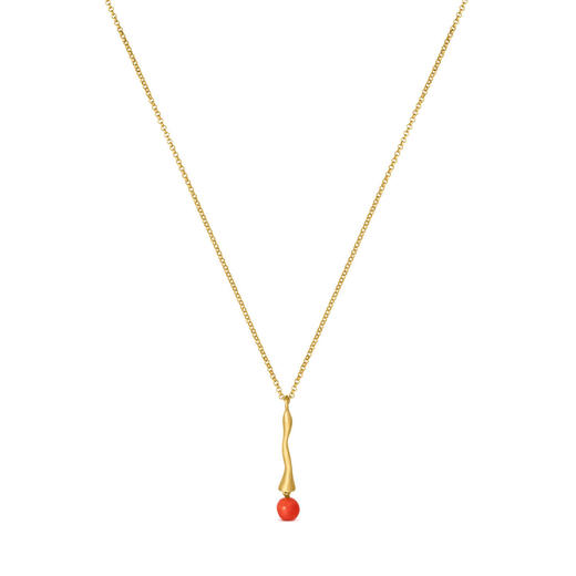 北京仓｜Joidart-Eclat-珊瑚色 Murano玻璃 项链［西班牙设计师］ 商品图1