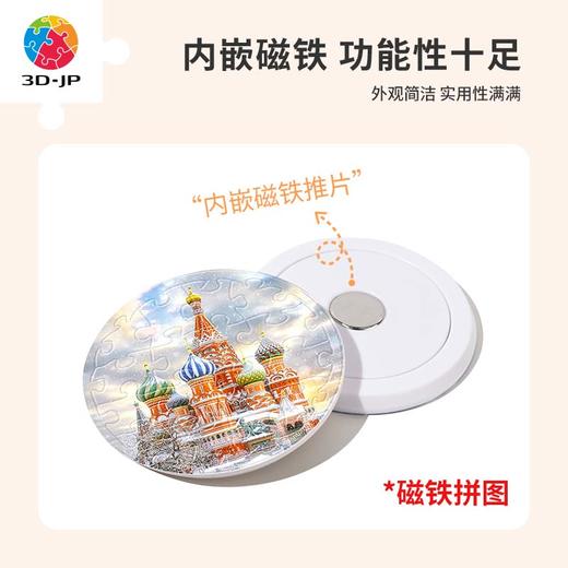 16片 磁铁/徽章拼图 3d-jp 客制拼图(客照) CM1112/CM1116/CM1117 商品图4