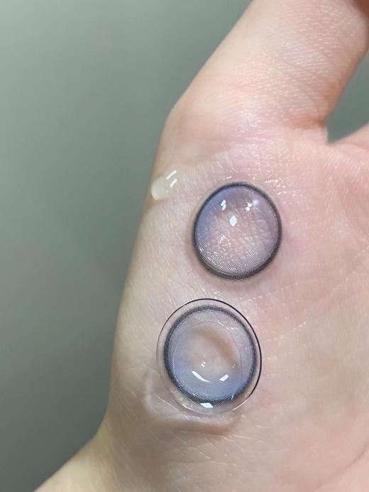 allecon 钻石猫眼蓝  半年抛 2片  14.0mm 着色13.4mm  基弧8.6 含水38% 韩国进口 商品图6