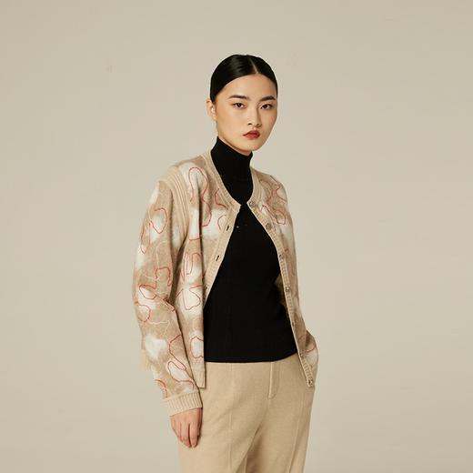 桑蚕丝羊绒手工毛毡外套 SJF94W247K 商品图2