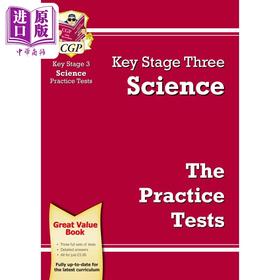 【中商原版】CGP KS3 Science Practice Tests CGP KS3 科学实践测试 英文原版教材