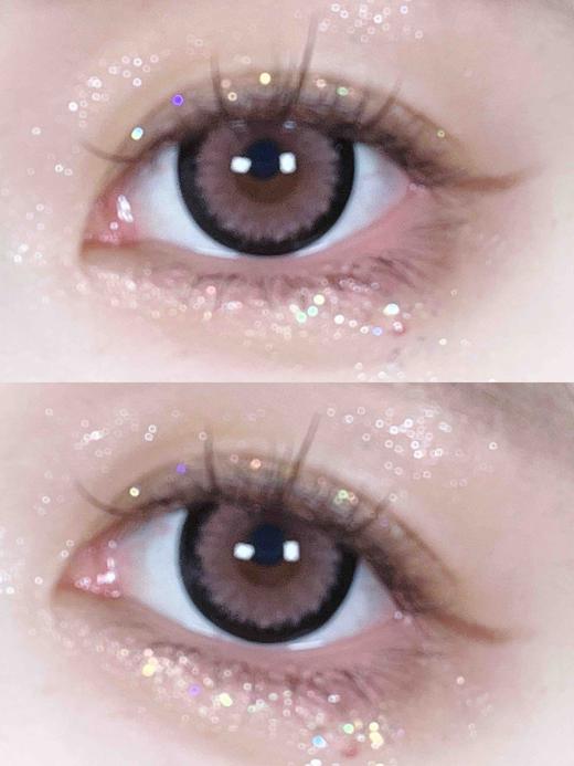 年抛 (编号822)  波斯菊粉 AgensColor / 大直径14.5 着色14.4 / (同品牌多副更划算 选款色板在详情页) 粉色美瞳 商品图4