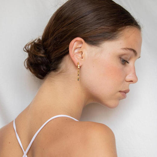 北京仓｜Joidart-Aura-多色 珐琅 长耳环［西班牙设计师］ 商品图0