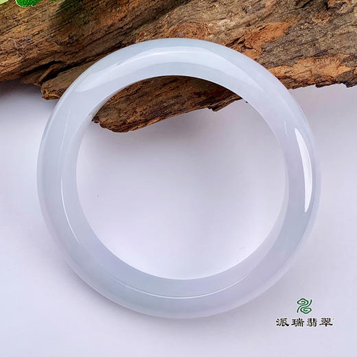 派瑞翡翠 翡翠手镯 糯种 紫色 商品图1