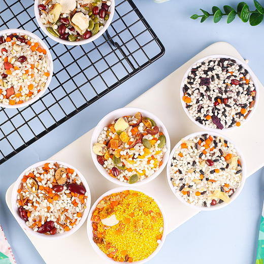 「七日膳食粥原料！120g*7袋装」七日粥五谷杂粮粥腊八粥紫薯黑米粥粗粮组合早餐粥粮油米面 商品图2