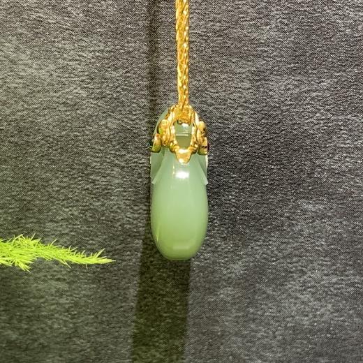 【御珠宫坊】金镶碧玉如意 商品图7