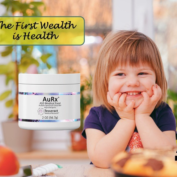 【加州直邮4周介意勿拍-美国医师推荐-儿童丁酸盐粉剂】AuRx®️ 56.7g  口味适宜无刺激味道 肠道免疫水平  自闭症儿童指定肠道支持
