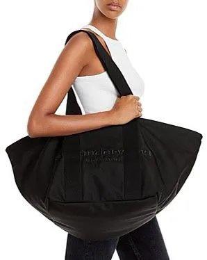 山大王 徽标刺绣手提包购物袋单肩包 中号/大号Z-7136 商品图3