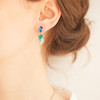 北京仓｜Joidart-Fruits-渐变蓝色 珐琅 耳环［西班牙设计师］ 商品缩略图0