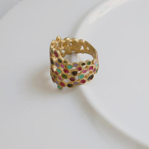 北京仓｜Joidart-Candy-多色 珐琅 戒指［西班牙设计师］ 商品图2