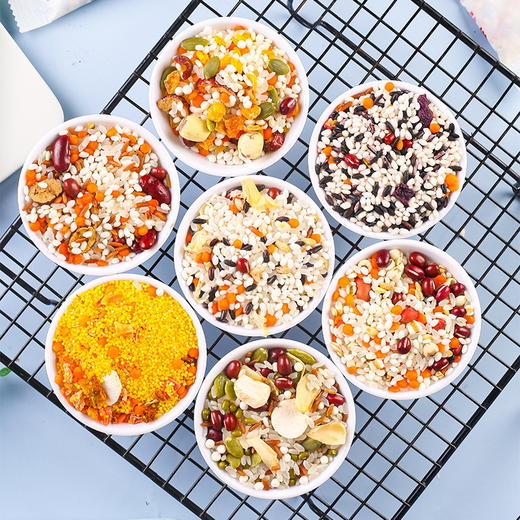 「七日膳食粥原料！120g*7袋装」七日粥五谷杂粮粥腊八粥紫薯黑米粥粗粮组合早餐粥粮油米面 商品图3