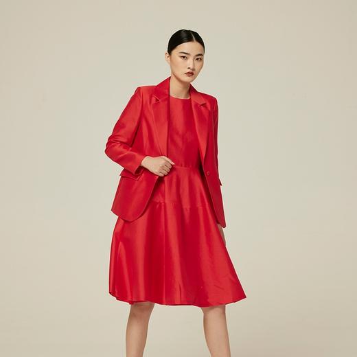 桑蚕丝棉无袖女裙 SJF94W159W 商品图4