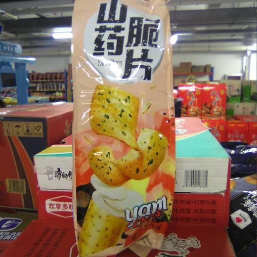华糖山药脆片袋装192g 蜜汁牛排味 商品图0