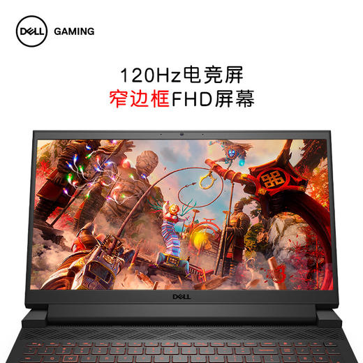 戴尔(DELL) 笔记本电脑 游匣G15 15.6英寸游戏本(11代i5-11260H 16G 512G RTX3050 120Hz )耀夜黑 商品图2