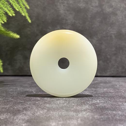 【御珠宫坊】糖羊脂白玉平安扣 商品图0