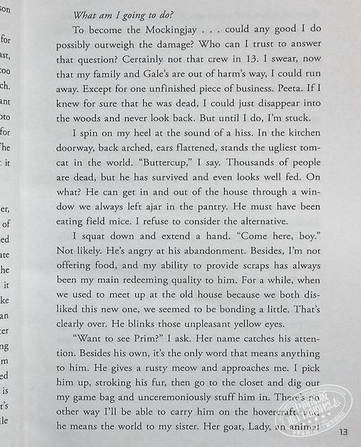 【中商原版】饥饿游戏3 The Hunger Games Mockingjay 英文原版 Suzanne Collins 商品图6