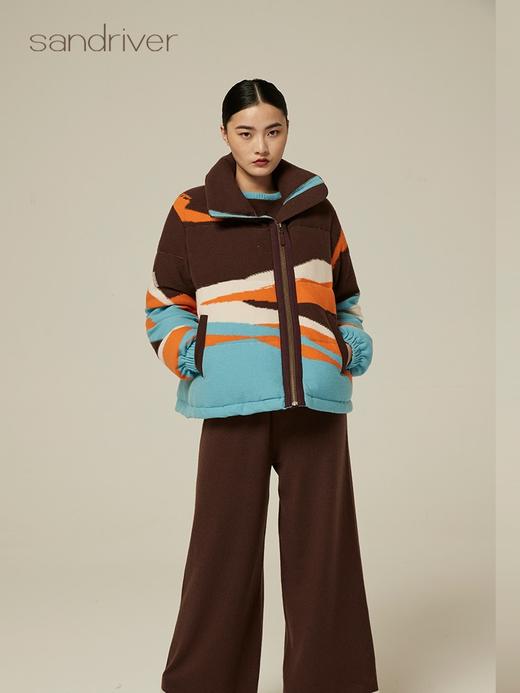 针织羊绒羽绒外套  SJF94W232K 商品图0