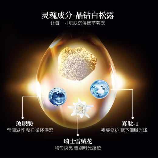 蔻诗弥鎏金臻颜松露奢养面霜50ml 商品图2