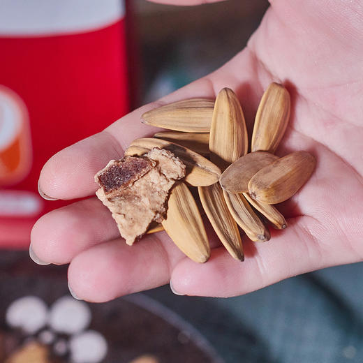 好吃不上火！【陈皮花生/瓜子/山楂条/棒棒糖/甘草陈皮】精选龙岩珍珠花生/新疆363瓜子 新会陈皮煮制 内含50g即食陈皮 450g*2袋 商品图3