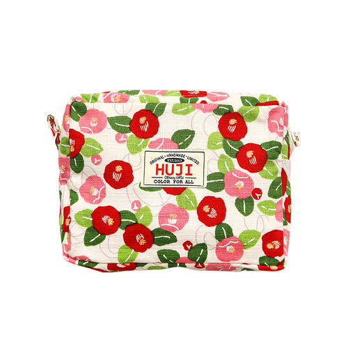 HUJI祤集Motley收纳包插画茶花 商品图2