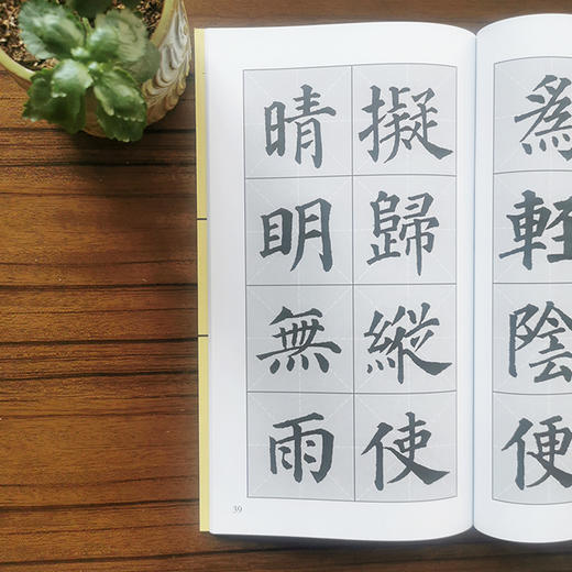 颜体集字古诗 颜真卿多宝塔碑 商品图2
