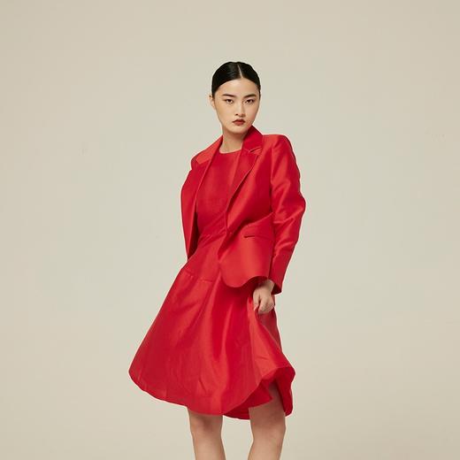 桑蚕丝棉无袖女裙 SJF94W159W 商品图2