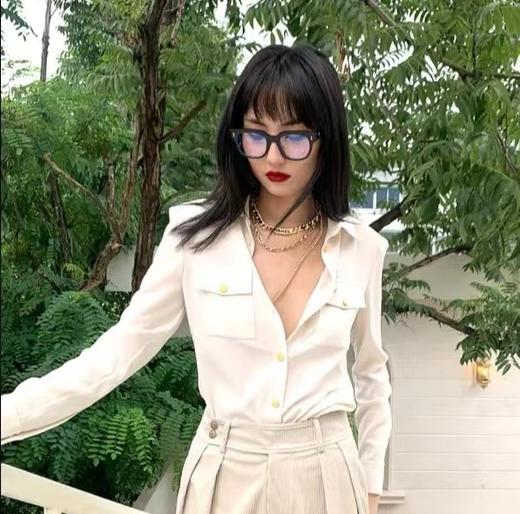 醋酸垫肩衬衫 商品图1