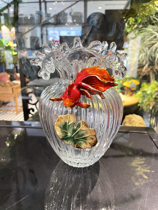 金鱼 花瓶 大号/小号 商品图0