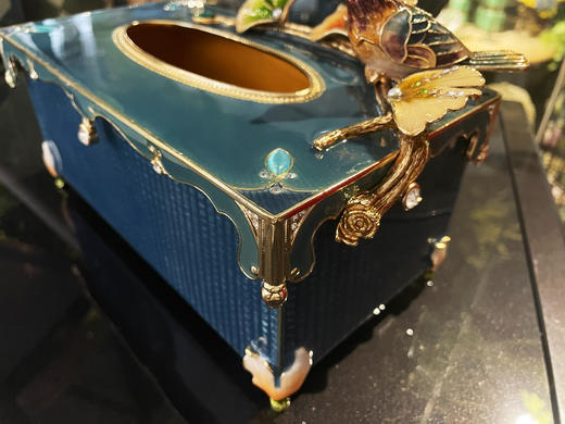 银杏小鸟纸巾盒 商品图1