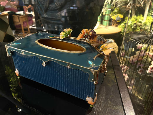 银杏小鸟纸巾盒 商品图0