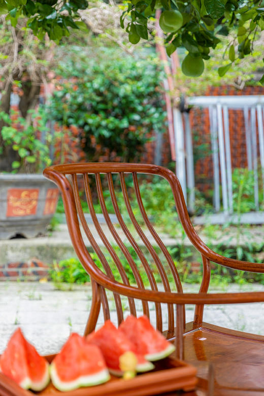 红桥红  家具严选  缅甸花梨(大果紫檀）  【悠椅  摇椅】 商品图1