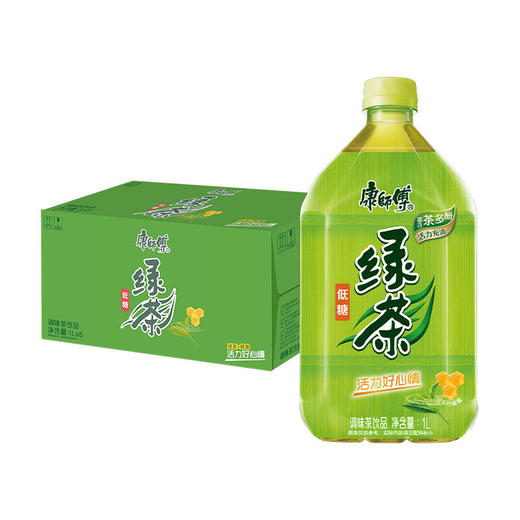 康师傅绿茶低糖1L 商品图0