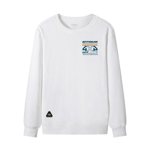 自由基地秋冬越野系列创意休闲卫衣套头圆领毛圈款300克定制队服 NMT-1888 商品图2