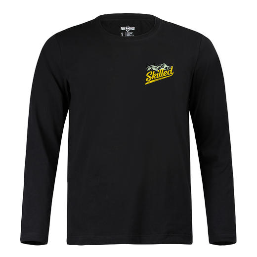 自由基地男装定制越野攀爬车jimny图案印花设计长袖休闲T恤衫全棉 NMT-1886 商品图2