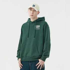 自由基地2022秋冬新款机车游戏图案男女通勤款毛圈戴帽套头卫衣衫 NMT-1891