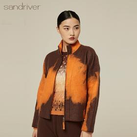 羊绒手工毛毡女士夹克 SJF94W325W