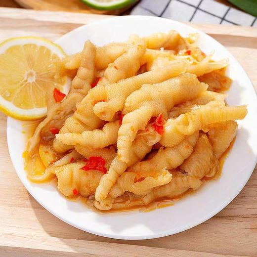 【严选】美味盐帮麻辣鸭掌250g*2袋+匠传无骨柠檬凤爪200g*1袋 商品图5