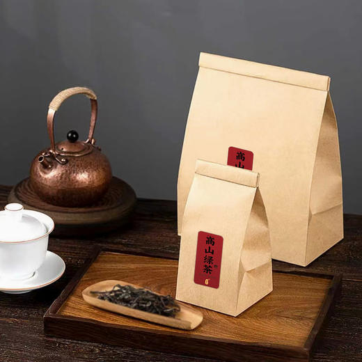 霏鸿茶叶 头春头采绿茶 云南滇绿生态高山绿茶一芽两叶 商品图0